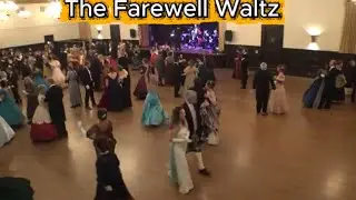 The Farewell Waltz  at the Victorian Grand Ball, The  Pasadena Masonic Temple #joendancer #victorian