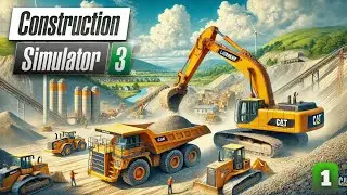Construction Simulator 3 Game Play Video in mobile || part 1 ||