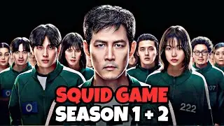 SQUID GAME Explained in hindi | Series Ending | Dystopi Horror Survival Thriller Season 1 Season 3 2