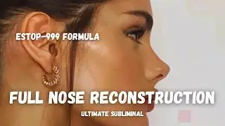Get Slim Upturned Nose Naturally 🦋✨ Powerful Subliminal | Refined Cute Nose Fast Results