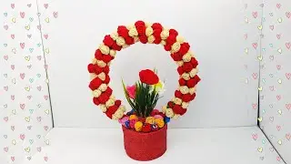 DIY Home Decorations For At Home Decor || Fabric Rose Flower By Room Decorations || Art ideas