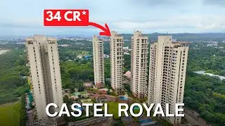 Inside Castel Royale Towers Pune | Project Walkthrough with Drone Views