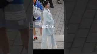 如梦 8/10 出装路透 - Bạch Lộc makeup phim trường Ninh An Như Mộng 10/8