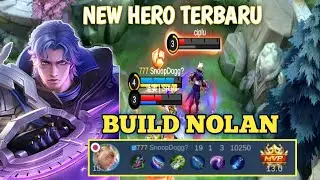 Hero terbaru di mobile legends ‼️  Hero Nolan mlbb  ‼️ best build Nolan 2023