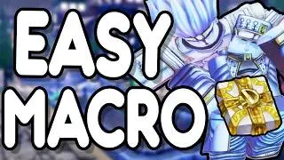 How To MACRO DIO PRESENTS EASILY In The New OVER HEAVEN EVENT On Anime Guardians!