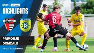 Primorje 3 - 2  Domžale | 1. krog 2025/26 #PrvaLigaTelemach