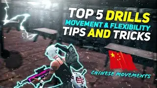 Top 5 EXTREME Drills That will IMPROVE Your Movement and Flexibility Skills | PUBG MOBILE/BGMI