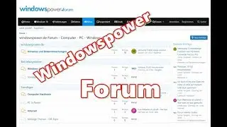 Das neue Windowspower Forum ist Online!!!
