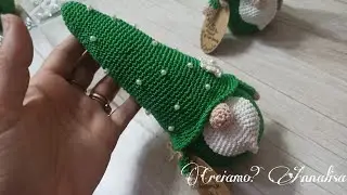 Gnomo amigurumi  Babbo Natale Elfo uncinetto Elf crochet