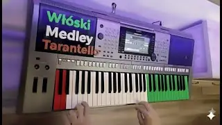 Włoski medley tarantello - Yamaha keyboard