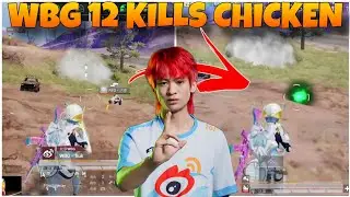 [ SUK POV ] WBG 12 Kills Chicken Dinner In Peace Elite Stimulation Cup!!🔥😱 WBG SUK POV ❤️