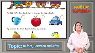 Math 4+ | Before, Between and After for Parents | Easy Home Learning