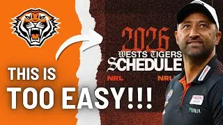 Wests Tigers только что получили полную жеребьевку NRL 2026&hellip; И это просто СУПЕР!