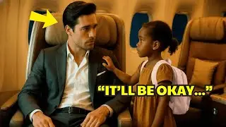 “You Look Tired, Sir,” Said the Black Little Girl on Plane — The CEO Didn’t Expect That She’d Change