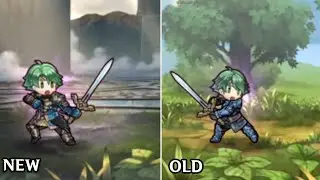 [FEH] Alm - Resplendent and Base Skins Comparison
