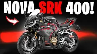 SRK 400 Shineray 2026 CHEGOU! Vale Mais Que a Ninja 400? Teste Completo!