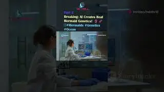 Breaking: AI Creates Real Mermaid Genetics! 🧜&zwj;♀️🧬 #Mermaids #Genetics #Ocean #MarineBiology Part 3