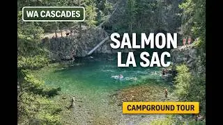 Salmon La Sac Campground Tour - WA PNW | 4K