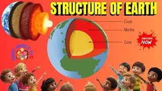 STRUCTURE OF EARTH | LAYERS OF EARTH | EDUCATIONAL VIDEOS