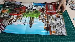 Time laps of fitting a 500 pieces jig saw London2