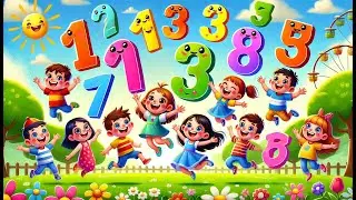 🎶 Eins, Zwei, Drei &ndash; Lustiges Zahlenlied f&uuml;r Kinder | Kinderlieder und Spa&szlig; 📚✨