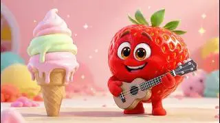 Brush Your Teeth After Ice Cream 🍓🍦 Sweet Time Clean Smile