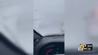 Dangerous travel across Iowa as snow and wind continues