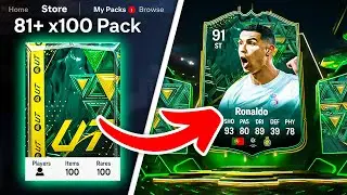 81+ x100 и 84+ x10 ЗИМНИХ НАБОРОВ WILDCARD! 😱 FC 24 Ultimate Team