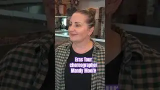 We chat with #erastour #choreographer #mandymoore about #taylorswift! #taylornation #swiftie #taylor