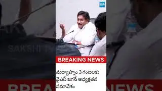 YSRCP నేతలతో జగన్ కీలక భేటీ.. #ysjagan #ysrcp #sakshitvlive