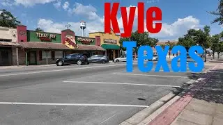 Walking tour of Kyle Texas in 4K