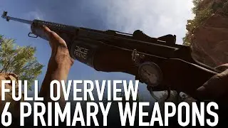 Battlefield 5 - 6 New Primary Weapons Showcase (Specializations, Customization, Fire Test)