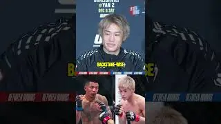 Tatsuro Taira says he and Josh Van crossed paths backstage