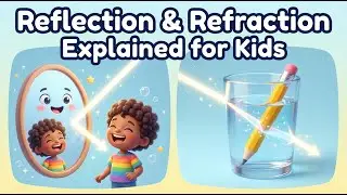 Reflection & Refraction of Light | Explained for Kids