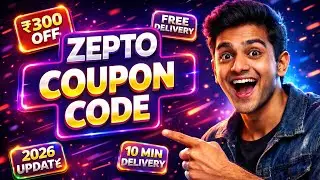 Zepto Coupon Code Today ⚡🛒 | Instant Grocery Discounts in Minutes 💸🔥 | Working Offer Live