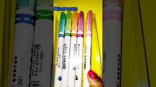Unique shapes Roller liner colour pen #viral #shorts #stationery