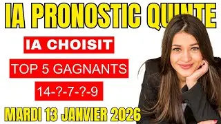 Pronostic Quint&eacute;+ Vincennes 13 Janvier 2026 | Analyse IA Prix de Brionne | Tierc&eacute; Quart&eacute; Quint&eacute;