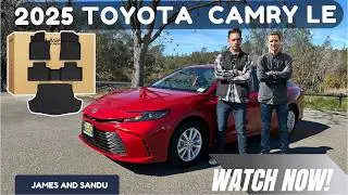Best Hybrid on the market? 2025 Toyota Camry LE Hybrid. With Lasfit Liners