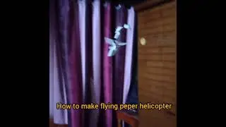 Flying Paper Trick ^_^&hearts;