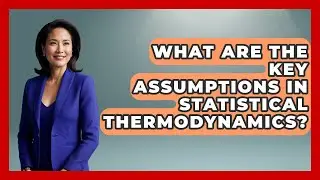 What Are the Key Assumptions in Statistical Thermodynamics? - Thermodynamics For Everyone
