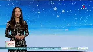 &iquest;D&oacute;nde se encuentra el frente fr&iacute;o? | Noticias con Crystal Mendivil 