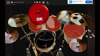 Drumknee 3D skin cymballs