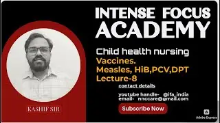 Vaccines (DPT,HiB,Measles) | Child Health Nursing | Pediatric Nursing