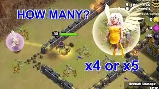 4 or 5 Healer Queen Walk? - How to Decide (All Town Hall LVLs)