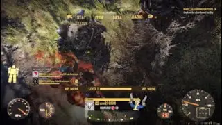 Fallout 76 stacker framed out of lobby #fallout76pvp #fallout76