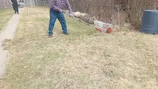 Removing lawn thatch mar 22 2025