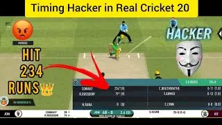 Timing Hacker in Real Cricket 20 Multiplayer #rc20 #rc20hack #rc20timinghack
