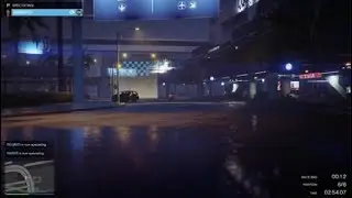 Grand Theft Auto V restart train hit