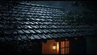Forest Rain for Relaxation 🌲 | Nature ASMR Sounds | 12 Hours Sleep Background