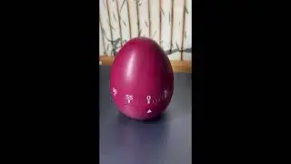 Egg Timer for Cleaning Your Menstrual Cup or Disc